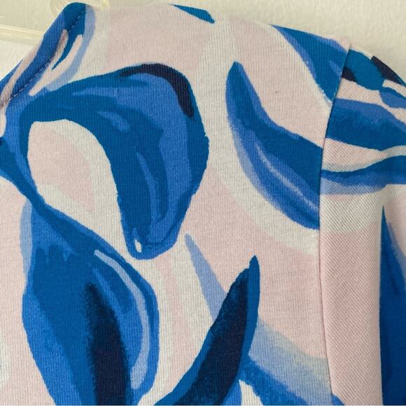 Lilly Pulitzer Ophelia Shift Dress Pink Tropics Tint Heat Wave size small Blue - Picture 9 of 9